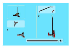 LEGO 8046 instructions page 9 – build guide
