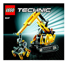LEGO 8047 instructions page 1 – build guide