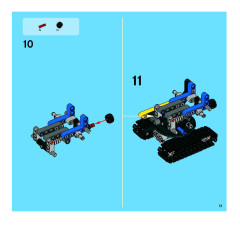 LEGO 8047 instructions page 13 – build guide