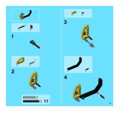 LEGO 8047 instructions page 15 – build guide