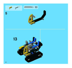 LEGO 8047 instructions page 16 – build guide
