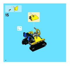 LEGO 8047 instructions page 18 – build guide