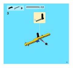 LEGO 8047 instructions page 23 – build guide