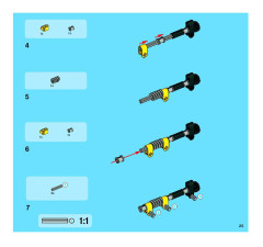 LEGO 8047 instructions page 25 – build guide