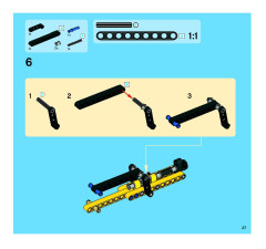 LEGO 8047 instructions page 27 – build guide