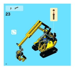 LEGO 8047 instructions page 40 – build guide