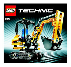 LEGO 8047 instructions page 1 – build guide