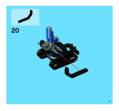 LEGO 8047 instructions page 15 – build guide