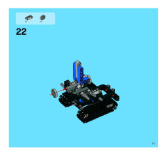 LEGO 8047 instructions page 17 – build guide