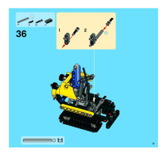 LEGO 8047 instructions page 31 – build guide