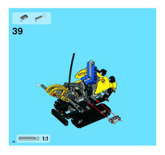 LEGO 8047 instructions page 38 – build guide