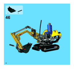 LEGO 8047 instructions page 46 – build guide