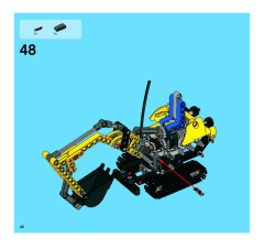 LEGO 8047 instructions page 48 – build guide