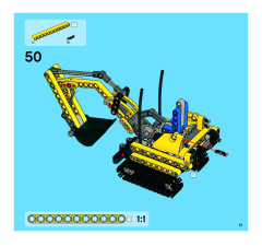 LEGO 8047 instructions page 51 – build guide