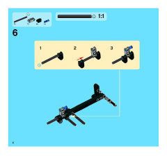 LEGO 8048 instructions page 6 – build guide