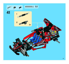 LEGO 8048 instructions page 61 – build guide