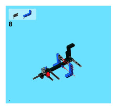 LEGO 8048 instructions page 8 – build guide