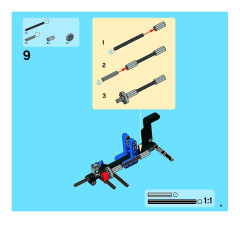 LEGO 8048 instructions page 9 – build guide