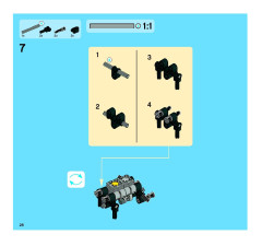 LEGO 8048 instructions page 28 – build guide