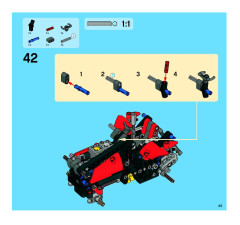 LEGO 8048 instructions page 45 – build guide
