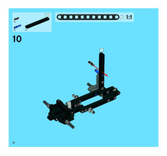 LEGO 8049 instructions page 10 – build guide