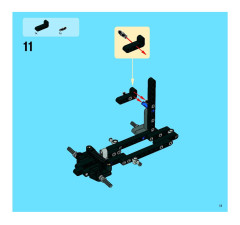 LEGO 8049 instructions page 11 – build guide