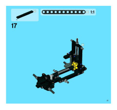 LEGO 8049 instructions page 17 – build guide