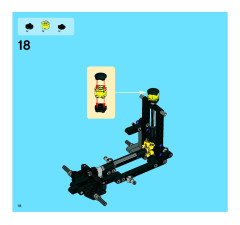 LEGO 8049 instructions page 18 – build guide