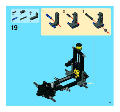 LEGO 8049 instructions page 19 – build guide