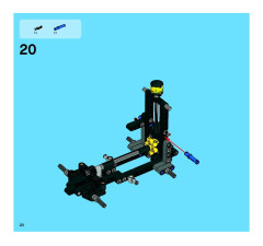 LEGO 8049 instructions page 20 – build guide