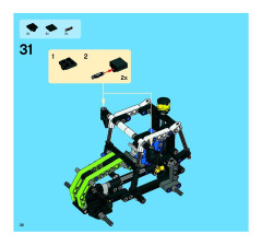 LEGO 8049 instructions page 38 – build guide