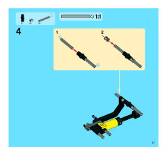 LEGO 8049 instructions page 47 – build guide