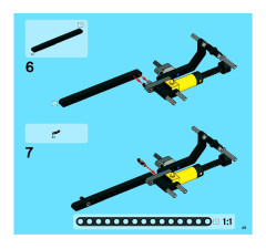 LEGO 8049 instructions page 49 – build guide
