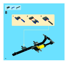 LEGO 8049 instructions page 50 – build guide
