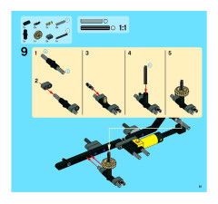 LEGO 8049 instructions page 51 – build guide