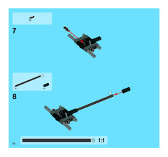 LEGO 8049 instructions page 54 – build guide