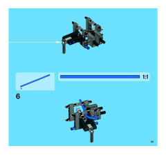 LEGO 8049 instructions page 63 – build guide