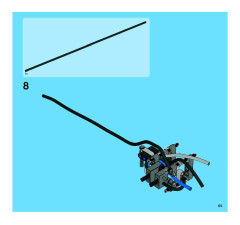 LEGO 8049 instructions page 65 – build guide