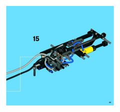 LEGO 8049 instructions page 69 – build guide
