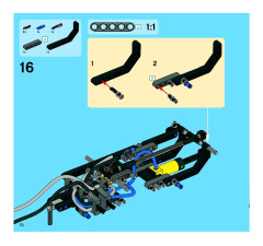 LEGO 8049 instructions page 70 – build guide