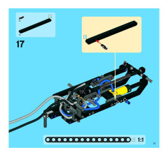 LEGO 8049 instructions page 71 – build guide