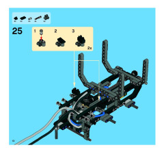 LEGO 8049 instructions page 10 – build guide