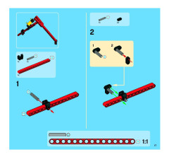 LEGO 8049 instructions page 17 – build guide