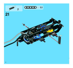LEGO 8049 instructions page 2 – build guide
