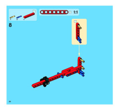 LEGO 8049 instructions page 20 – build guide