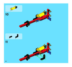 LEGO 8049 instructions page 22 – build guide