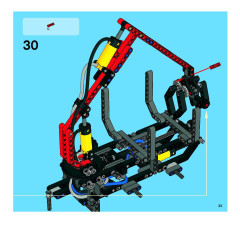 LEGO 8049 instructions page 33 – build guide