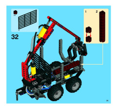 LEGO 8049 instructions page 35 – build guide