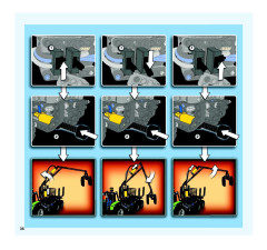 LEGO 8049 instructions page 36 – build guide