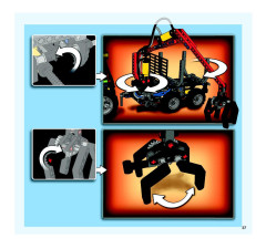 LEGO 8049 instructions page 37 – build guide